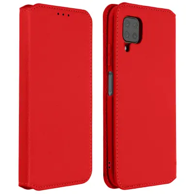 Ovitek za Huawei P40 Lite, držalo za kartice in stojalo za video - rdec