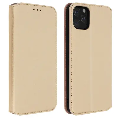 Popolna zašcita z držalom za kartice in držalom za video - zlato str. Apple iPhone 11 Pro Max