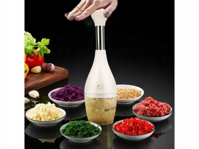 Rotacijski sekljalnik čebule, česna in zelišč