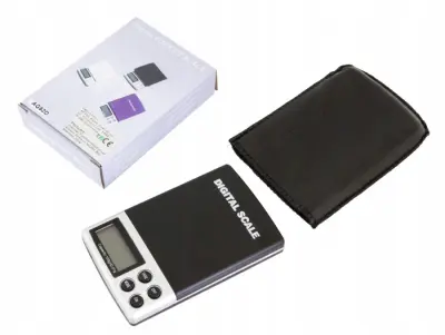 Precizna mini LCD elektronska tehtnica od 0,01 g – osvetljena