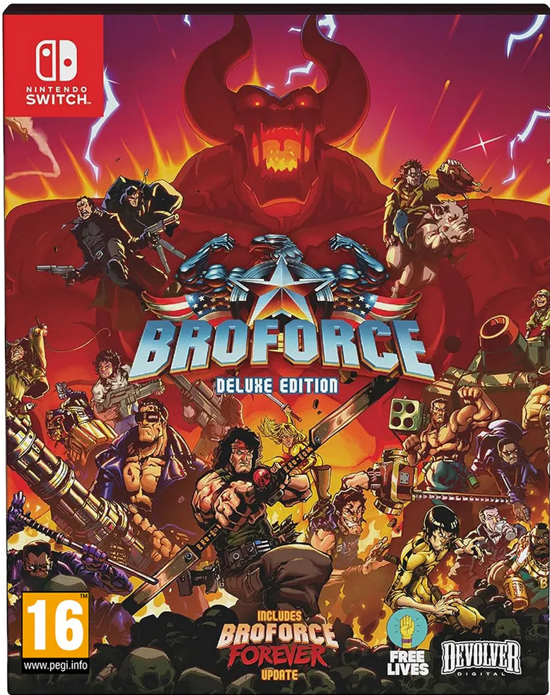 BROFORCE- DELUXE EDITION igra za NINTENDO SWITCH