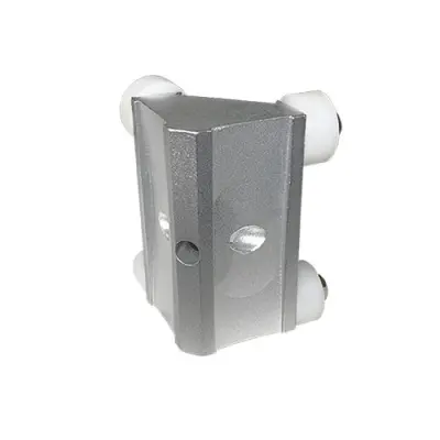 Alu notranji kotni aplikator za fugirno tubo