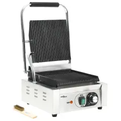vidaXL Žar za sendviče nerjaveče jeklo 1800 W 31x30,5x20 cm