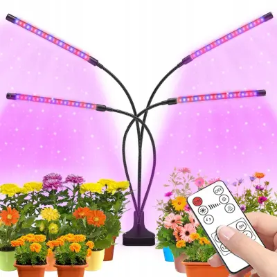 80 LED UV svetilka za vzgojo rastlin 36W