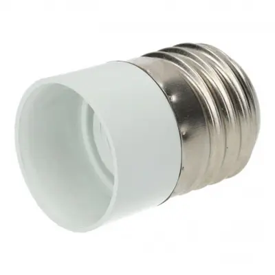 Keramični adapter podnožja za žarnico E14 na E27 sijalke
