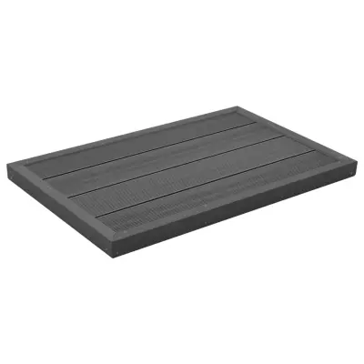 vidaXL Talni element za solarno prho ali lestev za bazen WPC