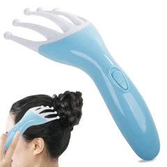 Baterijski vibracijski ročni sproščujoči masažer za glavo