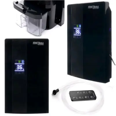 120W razvlaževalec in absorber vlage 2L LCD UV TiO2 črn