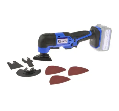 Akumulatorsko oscilacijsko večnamensko orodje 18V + nastavki