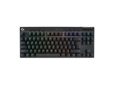 Logitech G PRO X TKL Brown Tactile, Lightspeed, črna, USB, SLO g. Tipkovnica