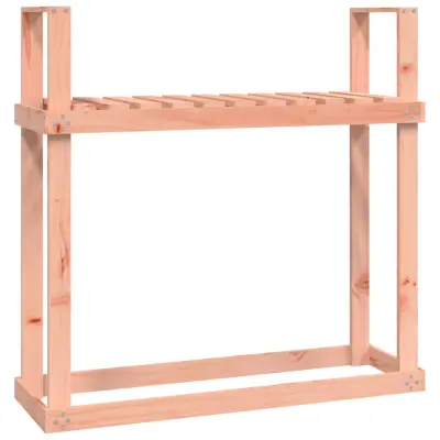 vidaXL Stojalo za drva 110x35x108,5 cm trden les douglas