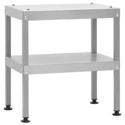 vidaXL Miza za pečico za dimljenje 40x28x44,5 cm pocinkano jeklo