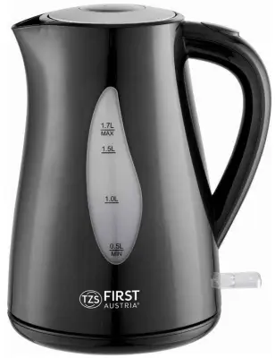 Grelnik vode FIRST 1,7L, 2200W, črna