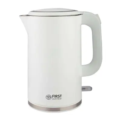 Grelnik vode FIRST 1,7L, 2200W, nerjaveče jeklo; bela