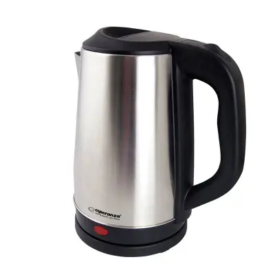 Grelnik vode ESPERANZA TIBER 2.5L, brušen INOX, moč: 2200W, srebrna barva