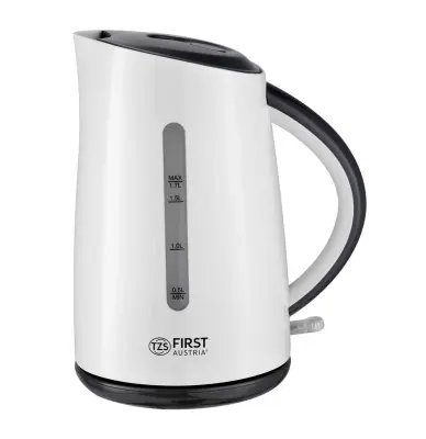 Grelnik vode FIRST 1,7L, 2200W, bela