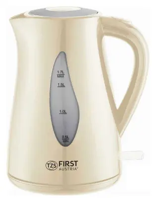 Grelnik vode FIRST 1,7L, 2200W, krem