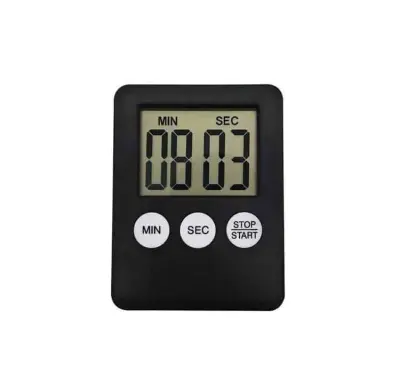 Magnetni digitalni časovnik - timer črn