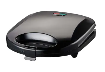 Aparat za pripravo vafljev ESPERANZA BLUEBERRY, črne barve, 1000W