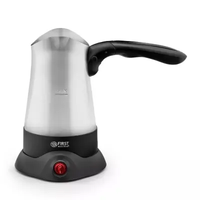 Aparat za kuhanje turške kave FIRST, zložljiv ročaj, 350ml, stojalo 360°, 800W
