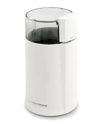 Mlinček za kavo ESPERANZA ESPRESSO, 160W, bele barve