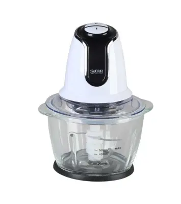 Sekljalnik FIRST 1,2 L, steklena posoda, 4-rezila, 500W,