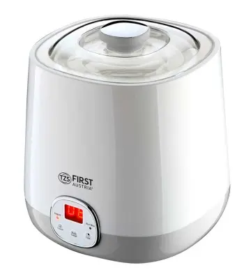 Aparat za pripravo jogurta FIRST 1000ml, digitalni timer, led prikazovalnik,  20W