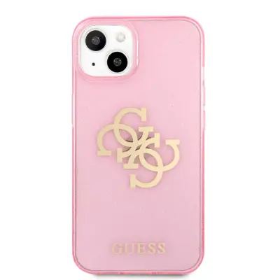 Guess zaščitni ovitek Guess Logo Pink, Iphone 13 Mini
