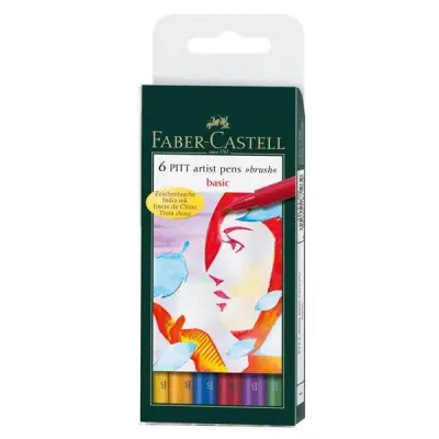 xxxPITT artist pen B Basic set 6