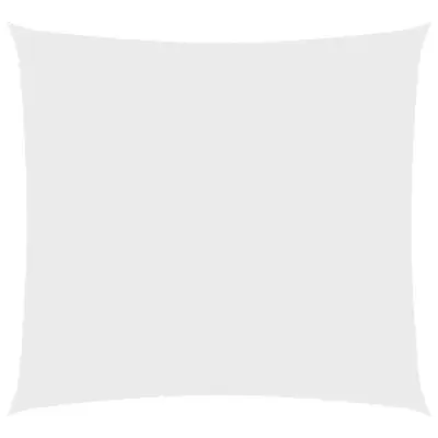 vidaXL Senčno jadro oksford blago kvadratno 2,5x2,5 m belo