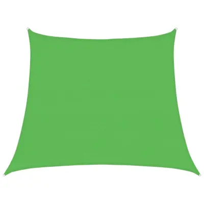 vidaXL Senčno jadro 160 g/m² svetlo zeleno 3/4x3 m HDPE