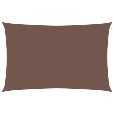 vidaXL Senčno jadro oksford blago pravokotno 2x4,5 m rjavo