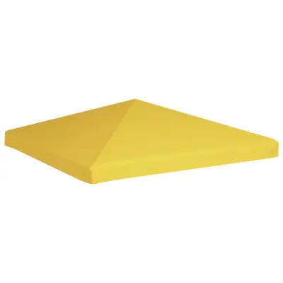 vidaXL Streha za paviljon 270 g/m² 3x3 m rumena