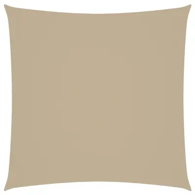 vidaXL Senčno jadro oksford blago kvadratno 4,5x4,5 m bež