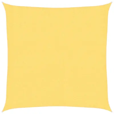 vidaXL Senčno Jadro HDPE Kvadratno 3.6x3.6 m Bež