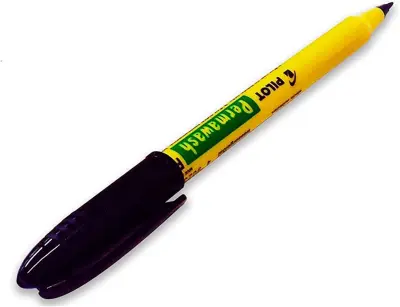 Permawash - specialni marker za pisanje po tekstilu , črn SWN-LMF