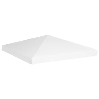 vidaXL Streha za paviljon 270 g/m² 3x3 m bela