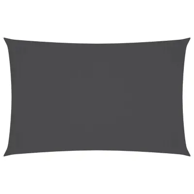 vidaXL Senčno jadro oksford blago pravokotno 5x8 m antracitno