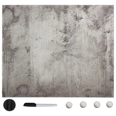 vidaXL Stenska magnetna tabla iz stekla 60x60 cm