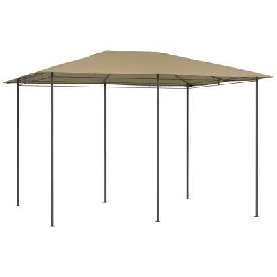 vidaXL Paviljon 3x4x2,6 m taupe 160 g/m²
