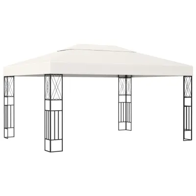 vidaXL Paviljon 3x4 m krem blago