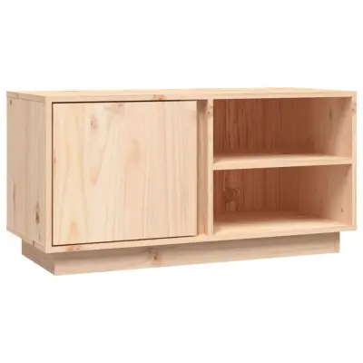 vidaXL TV omarica 80x35x40,5 cm trdna borovina