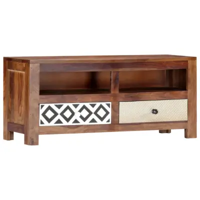 vidaXL TV omarica 90x30x40 cm trden palisander