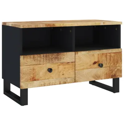 vidaXL TV omarica 70x33x46 cm trden mangov les