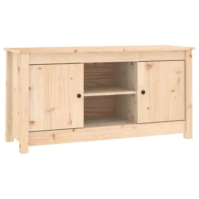 vidaXL TV omarica 103x36,5x52 cm trdna borovina