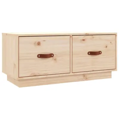 vidaXL TV omarica 80x34x35 cm trdna borovina