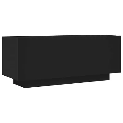 vidaXL TV omarica črna 100x35x40 cm inženirski les