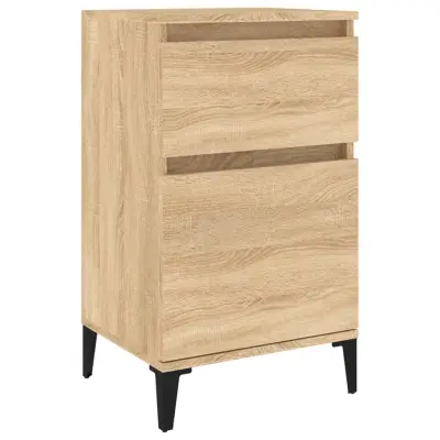 vidaXL Nočna omarica sonoma hrast 40x35x70 cm