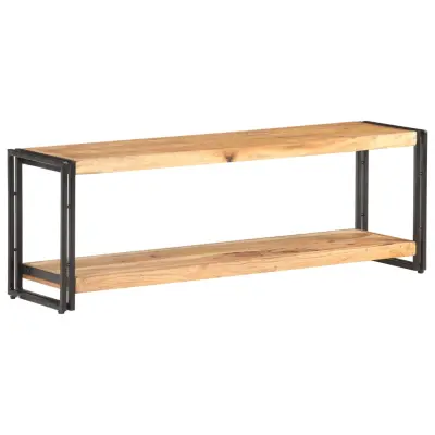 vidaXL TV omarica 120x30x40 cm trden akacijev les