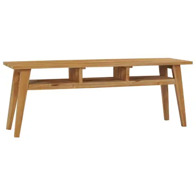 vidaXL TV omarica 120x35x45 cm trdna tikovina